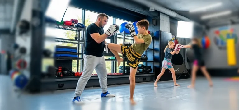 Кікбоксинг для дітей в OPTIMA FITNESS